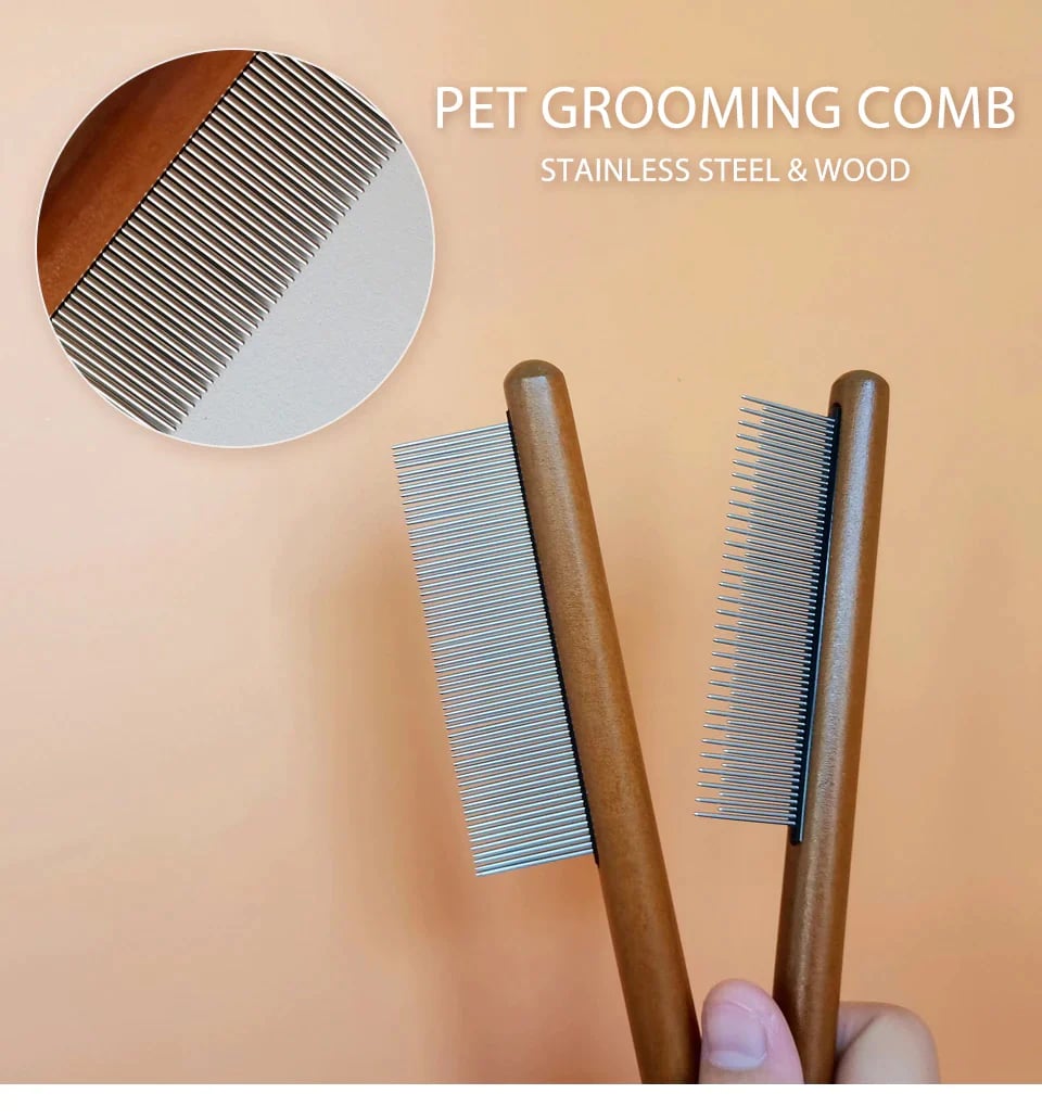 Precision Comb for Pets – Pain-Free Shine Enhancement