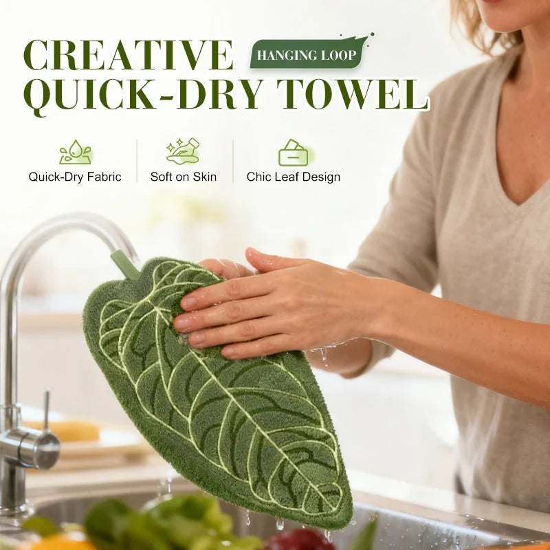 VerdantVibe Towel — Dry Fast, Feel Fresh