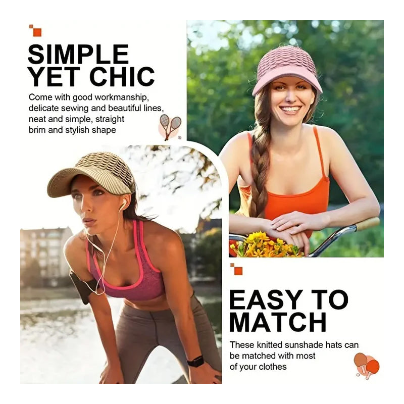 Ella – Lightweight Sun Protection Hat with Open Top