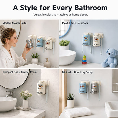 IronPride Mouthwash Cup — Sleek Cleanliness, Every Time
