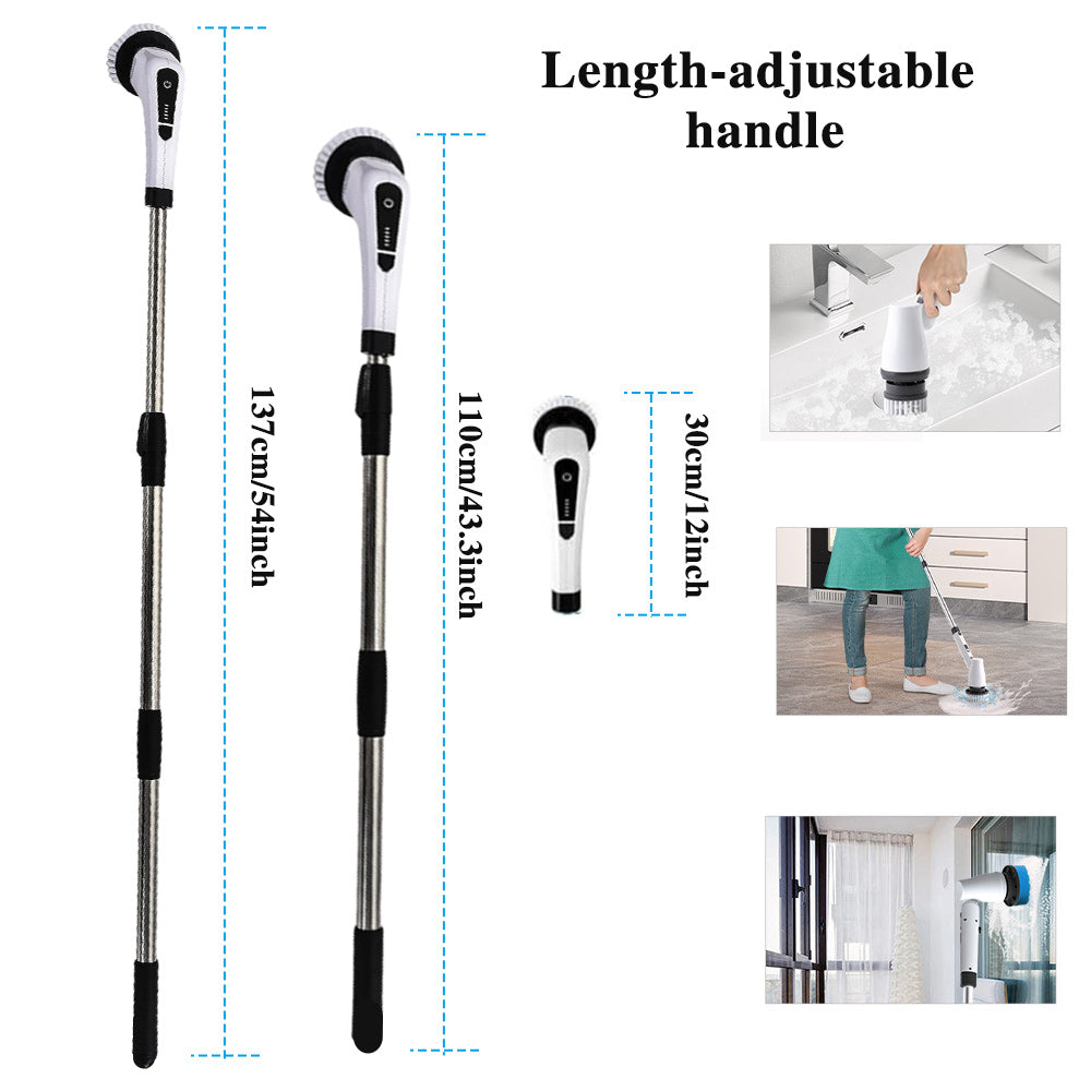 7-in-1 Electric Cleaning Brush Set – Powerful Cleaning in Every Corner