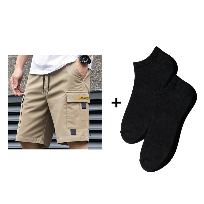 Max – Durable Cargo Shorts with Adjustable Fit