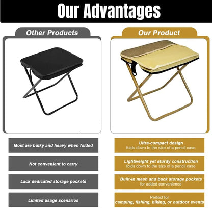 AdventureLite Stool — Pure Comfort Everywhere