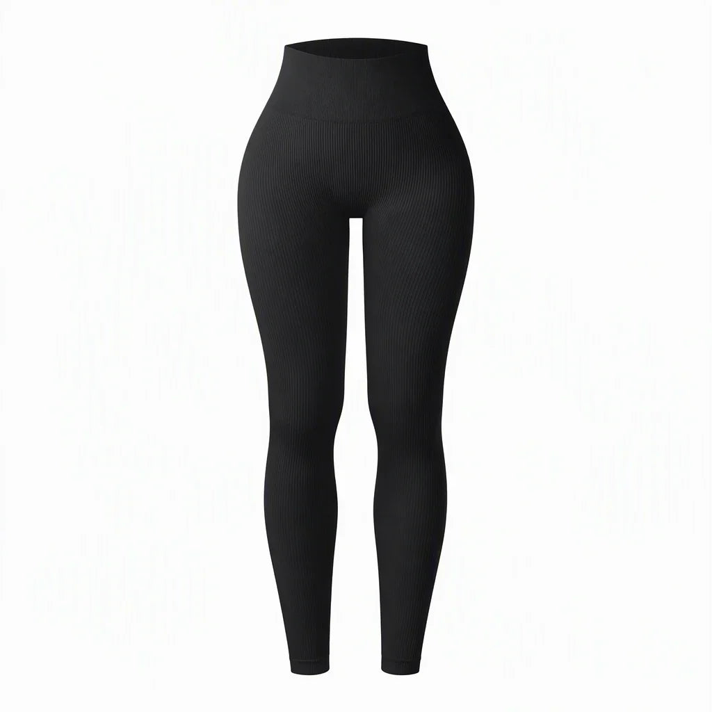 Lina — Seamless Yoga Leggings with High-Waist Support