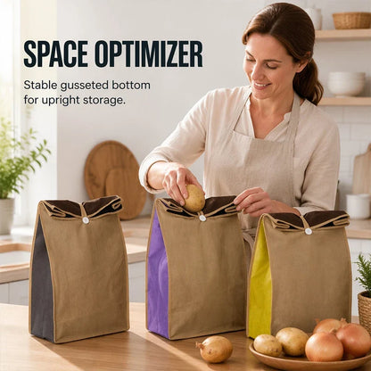 FreshNest Potato Bag — Keep Potatoes Perfect