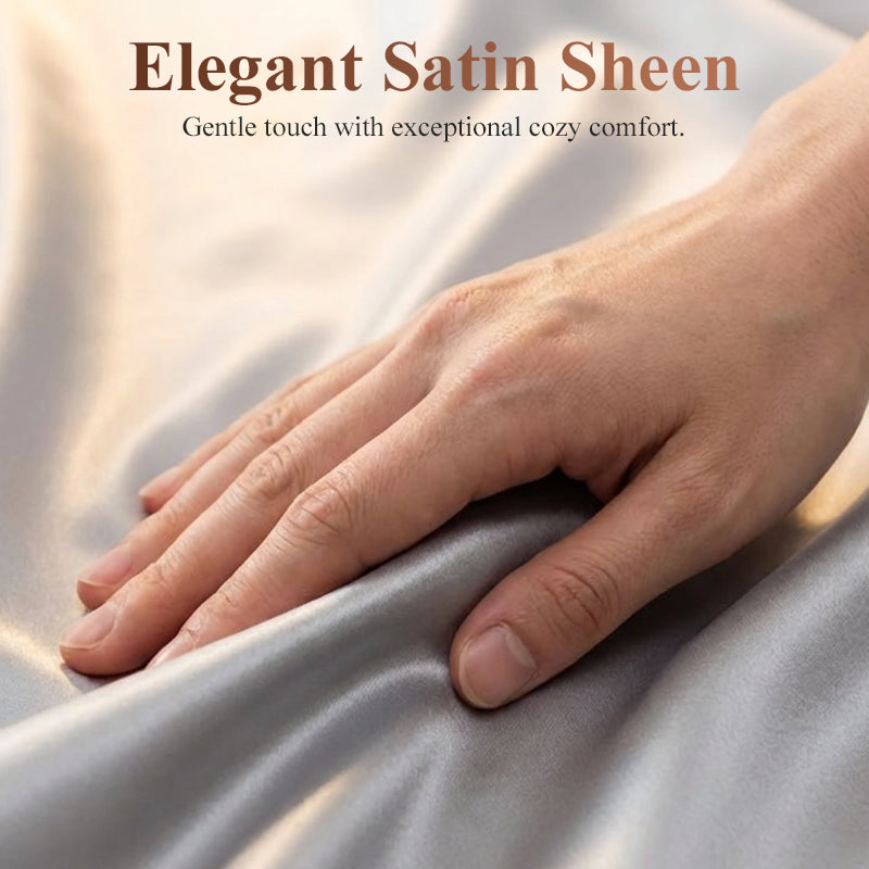 Satin Bedding Set – Wake Up Effortlessly Beautiful