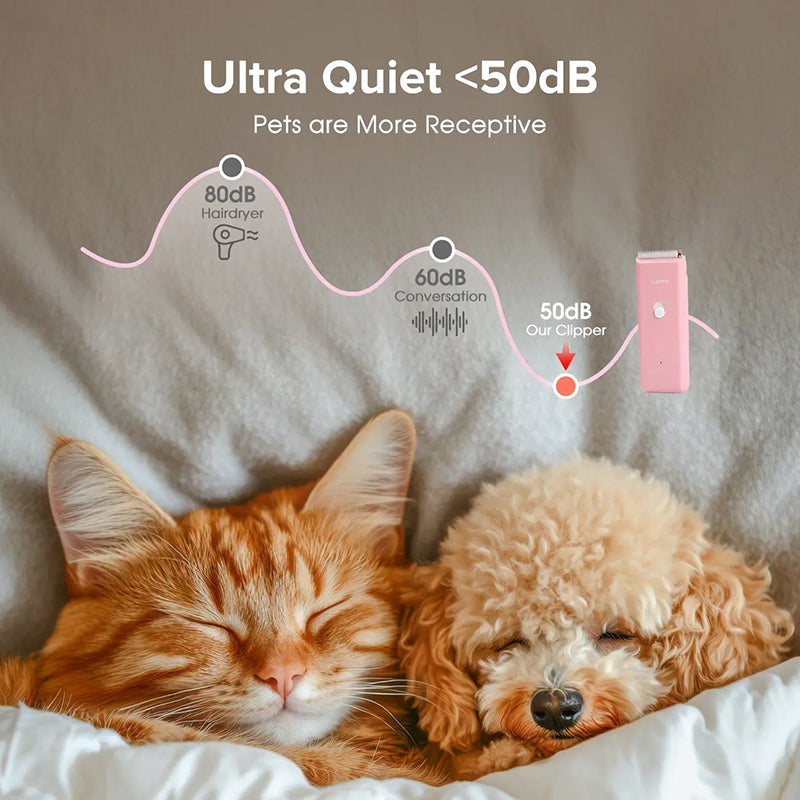 WhisperTrim — Quiet Pets, Easy Grooming