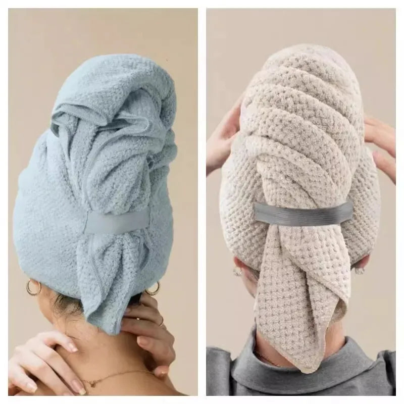 VelvetWave Hair Wrap — Dry Faster, Feel Amazing