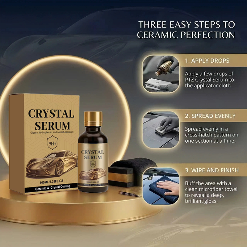 GlassShield Pro — Ceramic Car Coating | 1+1 FREE