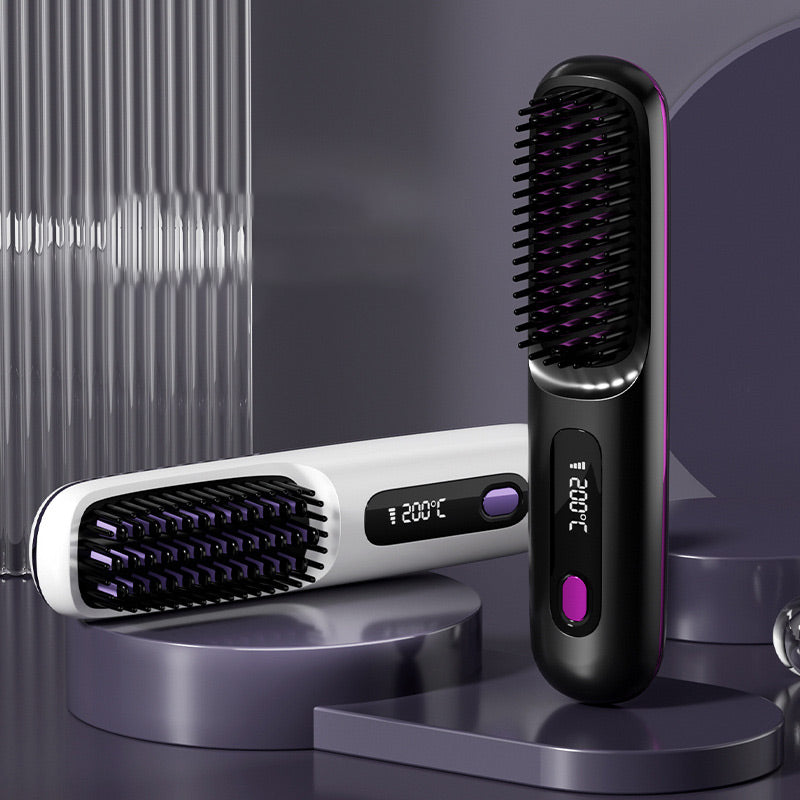 Sophia – Wireless Ceramic Hair Straightener for Frizz-Free Shine
