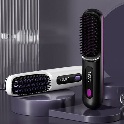Sophia – Wireless Ceramic Hair Straightener for Frizz-Free Shine