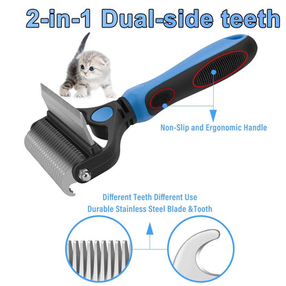 FurMender — Pet Dematting Brush | 1+1 FREE