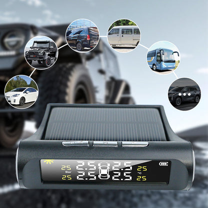 Solar-powered Tire Pressure Warning System – Safety You Can Trust