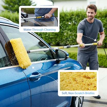 VersaShine Car Brush – Effortless Shine, Every Time