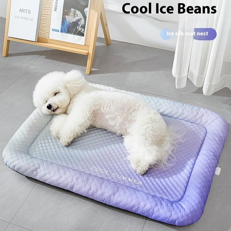 Ice Silk Pet Cooling Mat — Instant Cooling, Endless Comfort