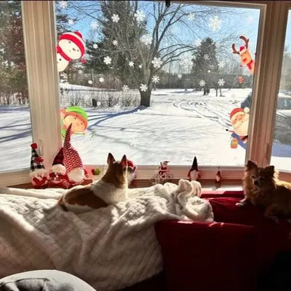 LumiFest Window Stickers — Spark Pure Holiday Joy