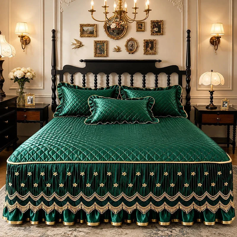 LuxeLayer Bed Skirt — Effortless Style, Perfect Fit