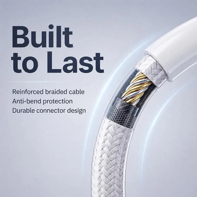 PowerUp 3-in-1 Cable — Charge Faster, Live Unstoppable