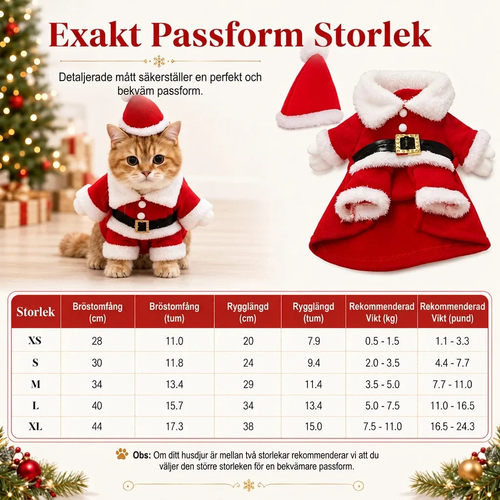 Pet Santa Suit — Cozy Comfort, Endless Charm