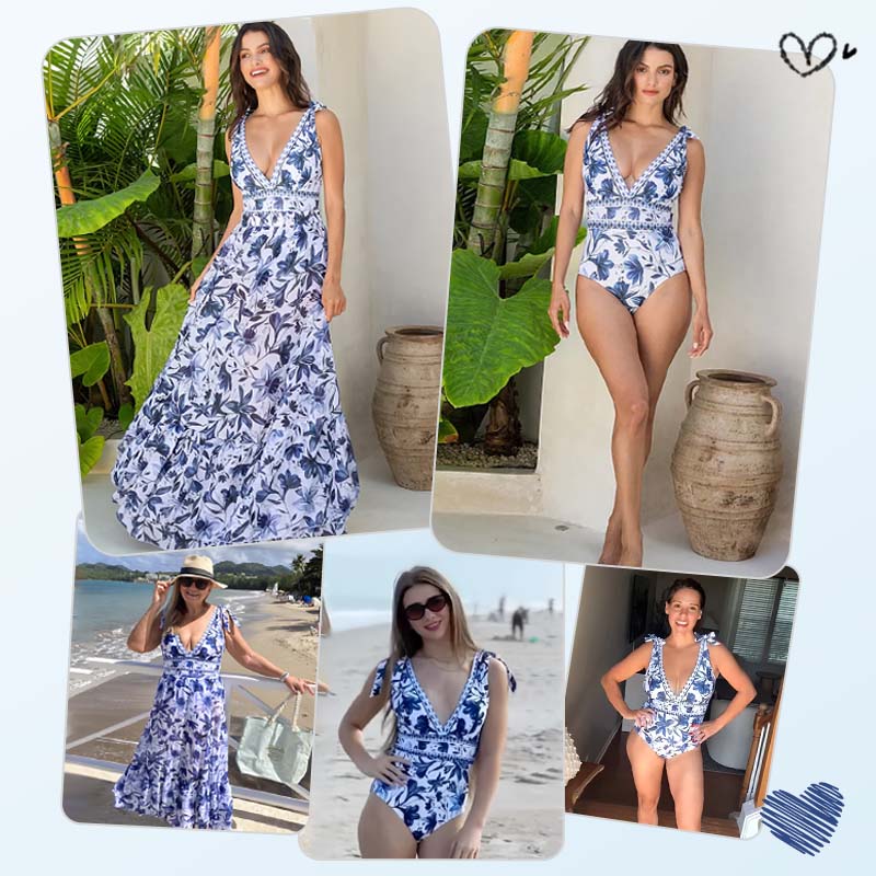 Ava – Elegant Swimsuit Dress