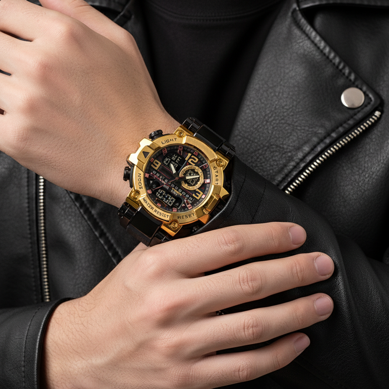 TitanVibe Digital Watch — Master Every Moment