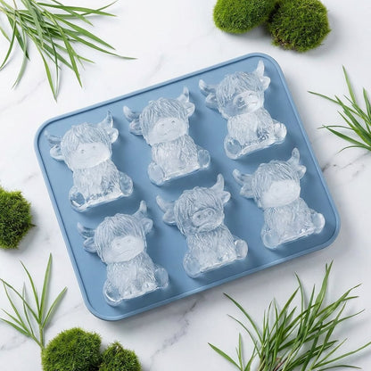 HighlandChill — Cow Ice Cube Mold | 1+1 FREE