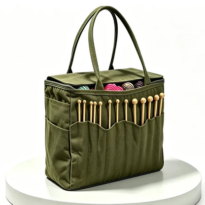 Knitting Companion Bag — Tangle-Free Creative Freedom