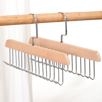 Timeless Wood & Steel Multi Hook Holder – Instant Order, Effortless Elegance