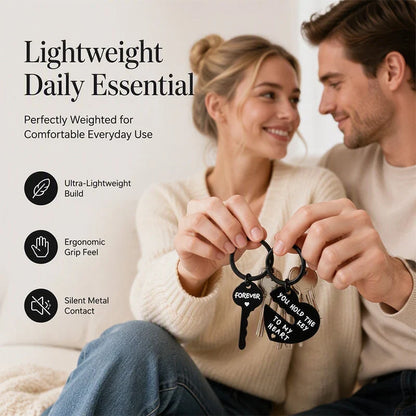 SoulSync Couple’s Keychain Set — Keep Love Close