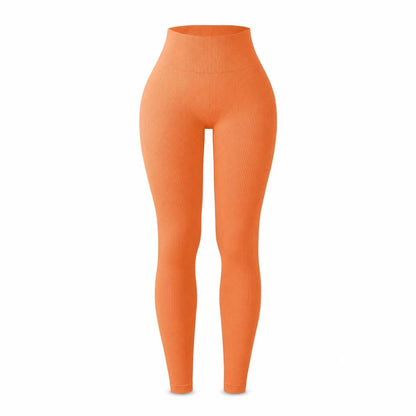 Lina — Seamless Yoga Leggings with High-Waist Support