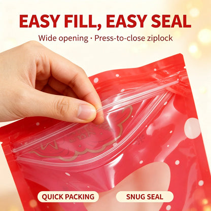 BrilliantBag Clear-Window Treat Bags — Showcase Joy Effortlessly
