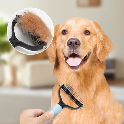 FurEase — Gentle Pet Grooming Brush | 1+2 FREE
