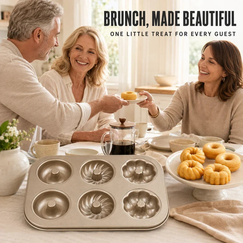 CakeCraft Trio Pan — Bake Beautiful Mini Bundts