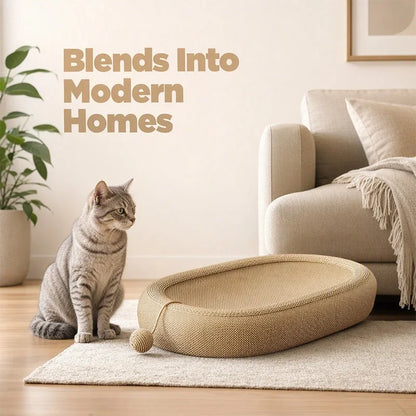 CatScratch Oval — Protects Furniture, Delights Cats