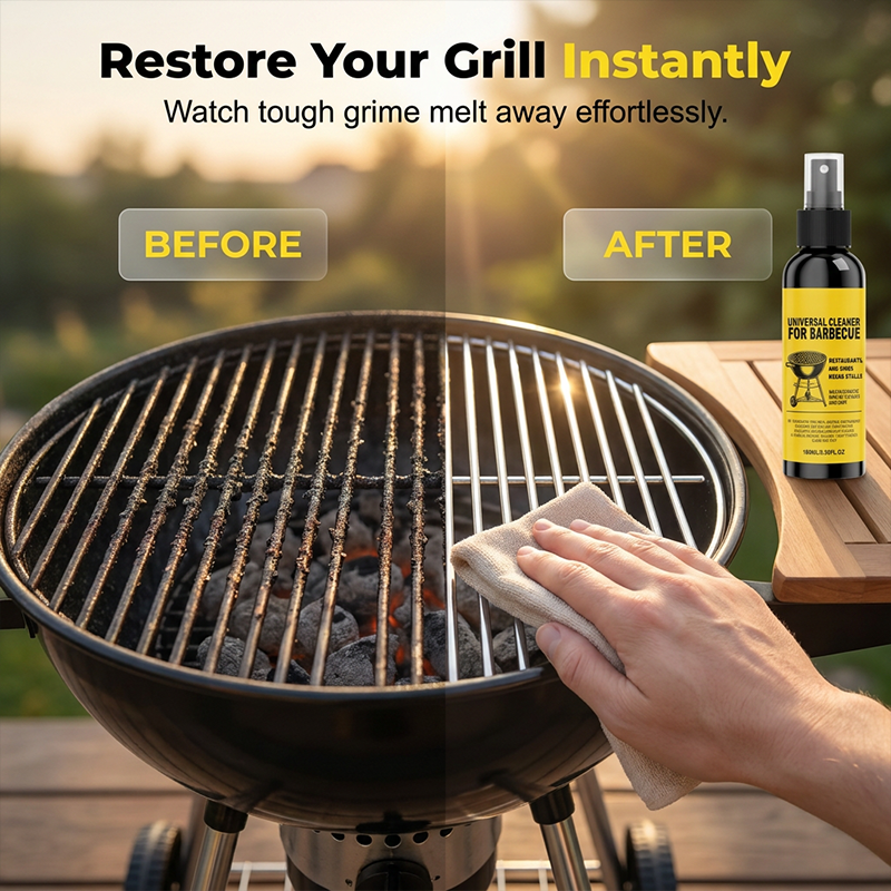 GrillGuard Cleaner — Effortless Shine Release