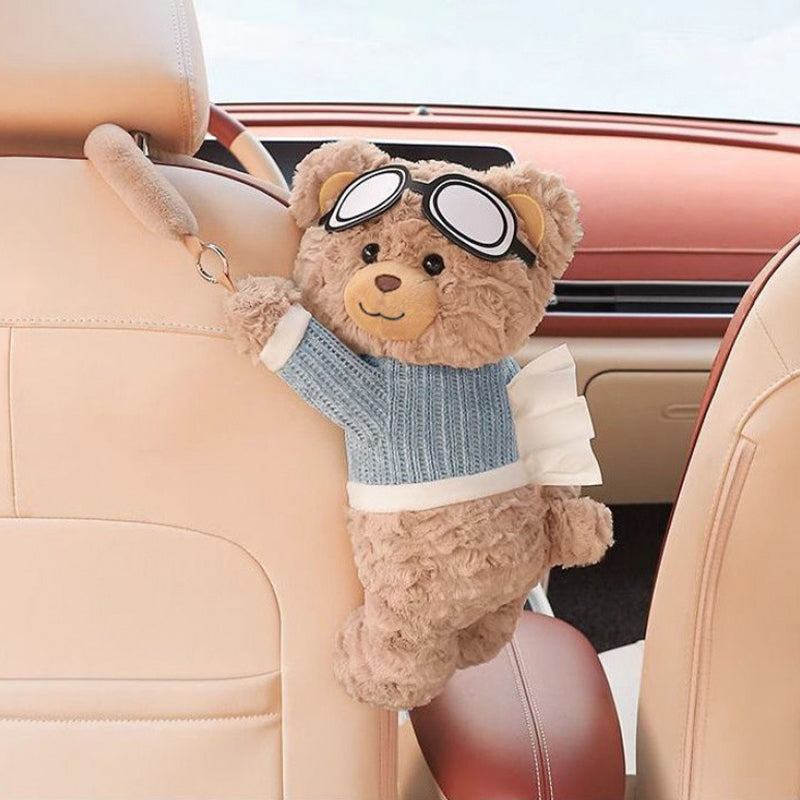 Bear with Red Scarf – Cozy Comfort Within Reach