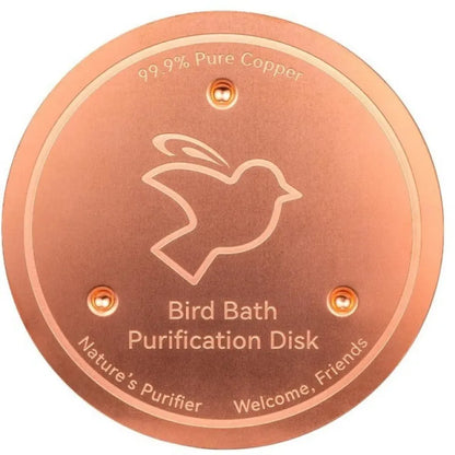 LumaPure Copper Disk — Pure Water, Happy Birds