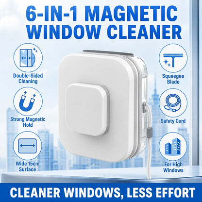 CrystalMist Magnetic Cleaner — Sparkling Windows, Effortless Speed