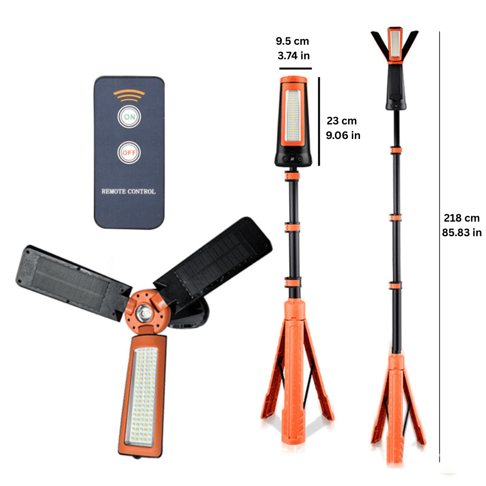 LumaFlex — Portable Power Light | 50% OFF