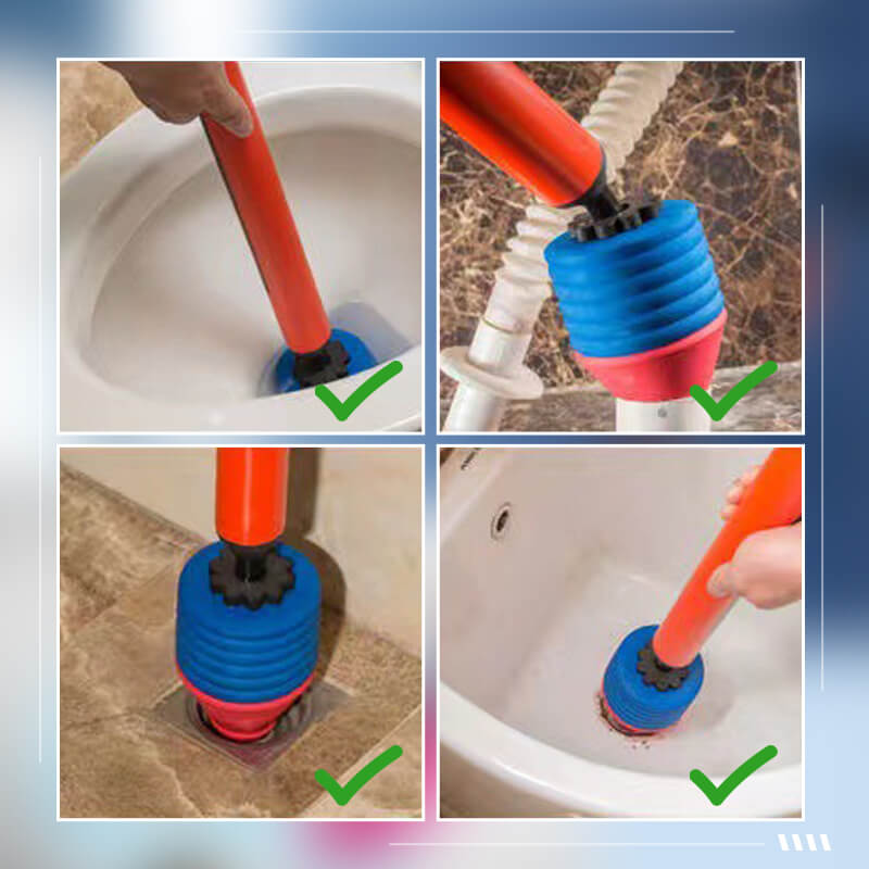 DrainForce — Power Plunger Tool | 50% OFF