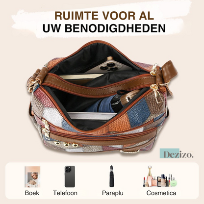 Elise – Soft Leather Bag with Adjustable Shoulder Strap