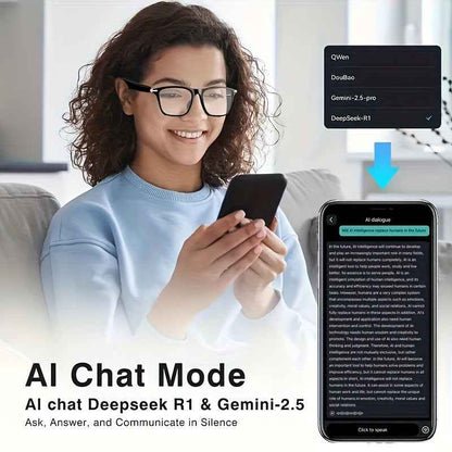 AI Intelligent Translation Glasses – Speak Freely Anywhere