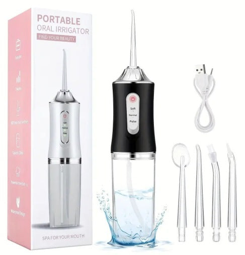 HydraPearl — Portable Water Flosser | 50% OFF