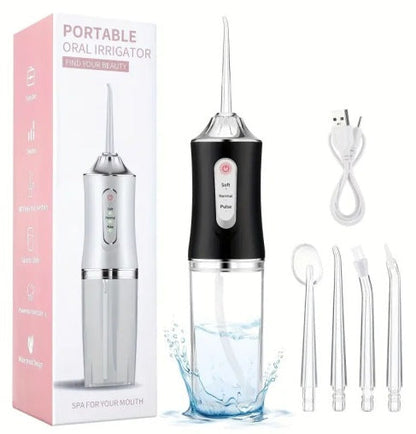 HydraPearl — Portable Water Flosser | 50% OFF