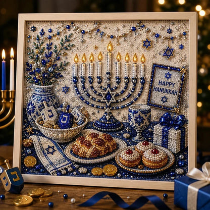 LumaShine Hanukkah Bead Art — Craft Sparkling Joy