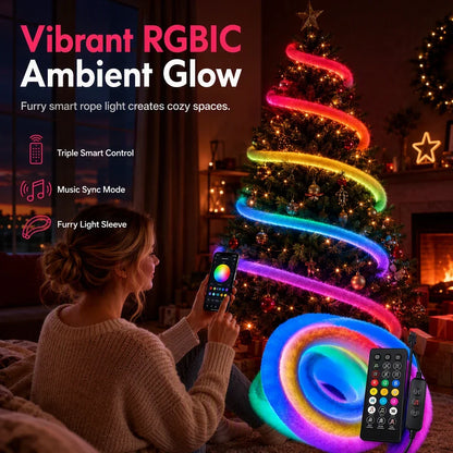 Light strip of marten fur — Wrap Your World Warmth
