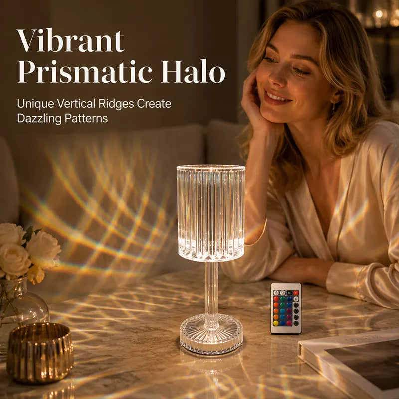 Crystal GlowLamp — Effortless Mood, Instant Elegance