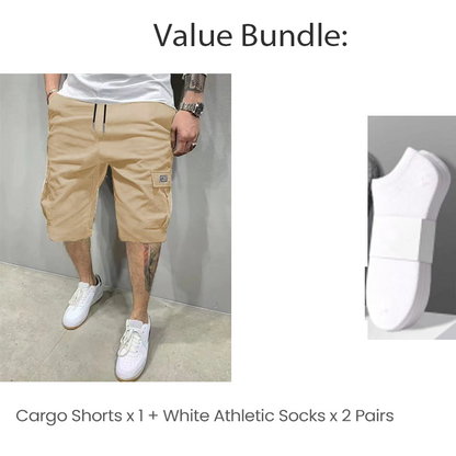 David — Lightweight Cargo Shorts | 50% OFF