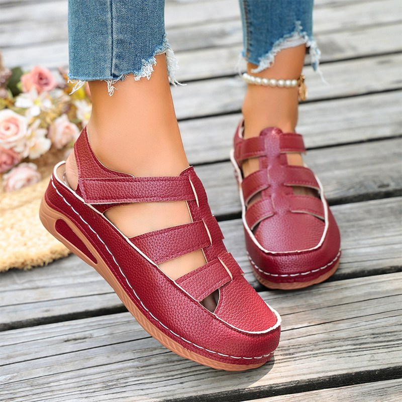 Liesel — Orthopedic Breathable Summer Shoes with Velcro Closure
