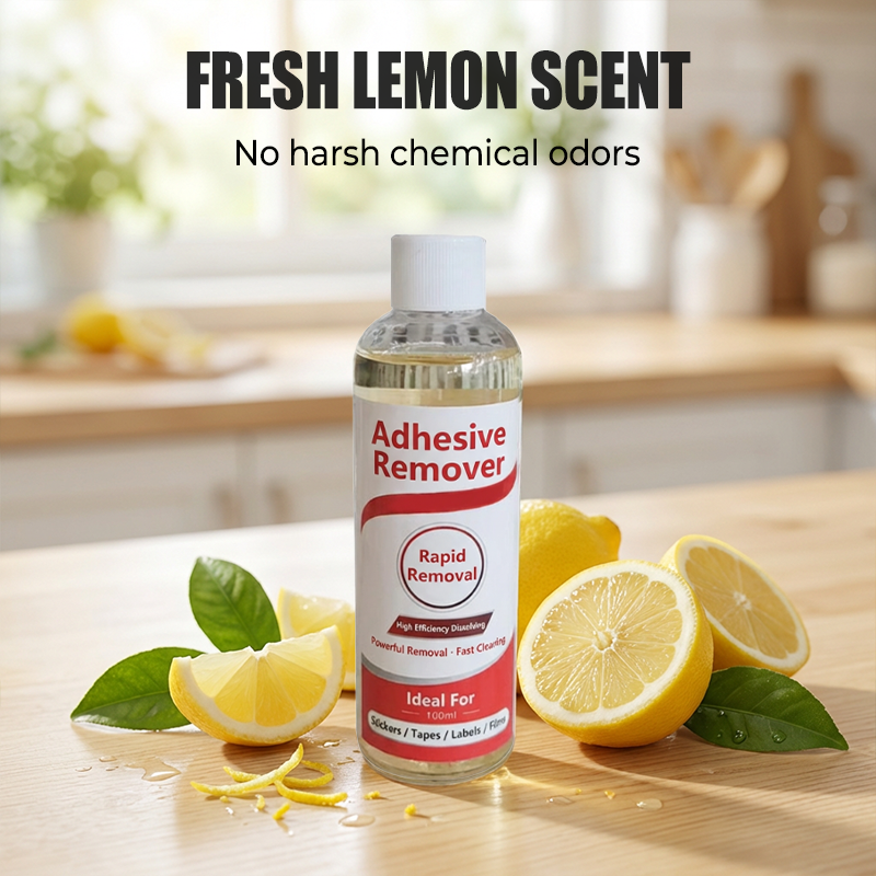 CitrusSheen Label Remover Spray — Effortless Cleaning, Instant Release